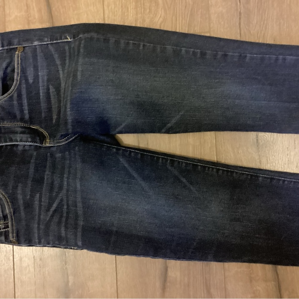 Women’s Junior Sz 3 Jolt Vintage Premium Denim Jean Skinny Dark Denim Stretch